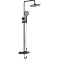 Душевая система Agger Thermo A2451244 Черная Душевая система Agger Thermo A2451244 Черная