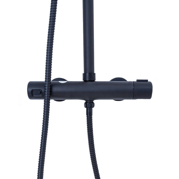 Душевая система Agger Thermo A2451244 Черная
