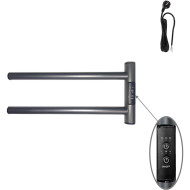 Электрический полотенцесушитель Маргроид Cook 190х110 Cook-1840-1049-7024R правый Графитовый серый