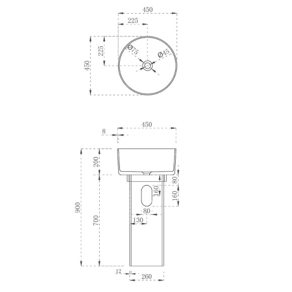 Раковина Abber Kristall 45 AT2702Vesuvian-H Оливковая Раковина Abber Kristall 45 AT2702Vesuvian-H Оливковая