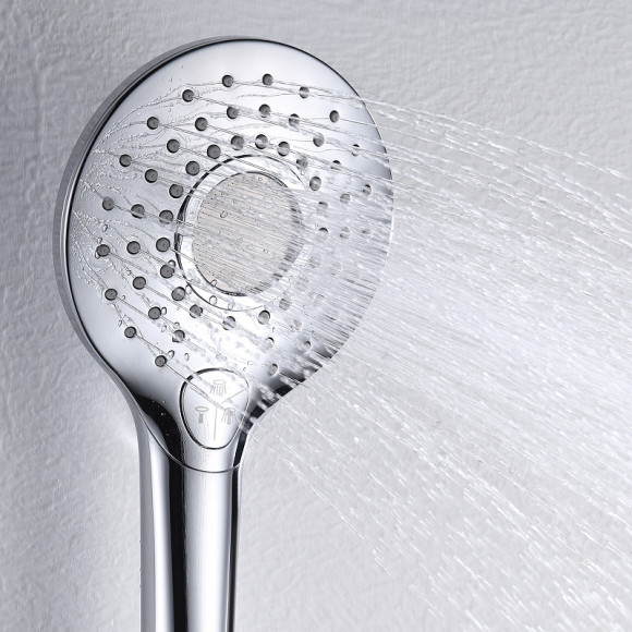 Ручной душ WasserKRAFT A101 Хром Ручной душ WasserKRAFT A101 Хром