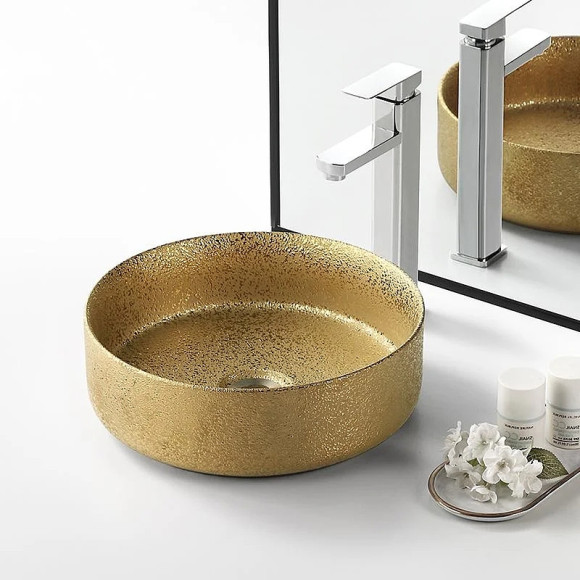 Раковина-чаша Point Виктория 37 PN43064GB Золото брашированное