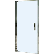 Душевая дверь в нишу WeltWasser WW600 K1 80 10000002731 профиль Хром стекло прозрачное