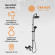 Душевая система Orange Mia M34-933b Черная
