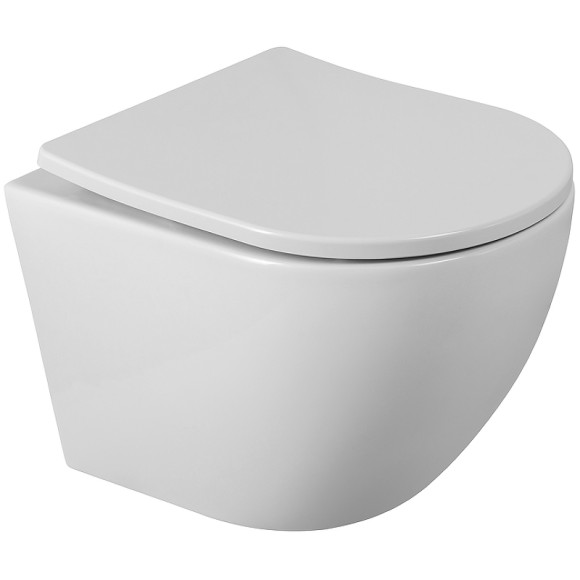 Унитаз BelBagno Sfera-Tor BB046CH-TOR подвесной без сиденья Унитаз BelBagno Sfera-Tor BB046CH-TOR подвесной без сиденья