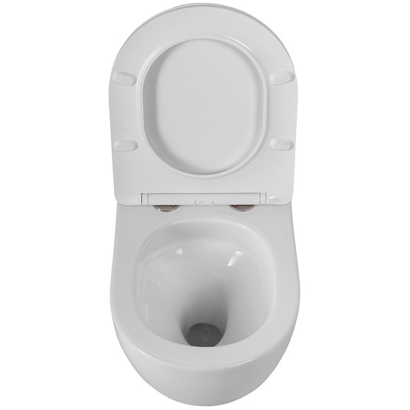 Унитаз BelBagno Sfera-Tor BB046CH-TOR подвесной без сиденья Унитаз BelBagno Sfera-Tor BB046CH-TOR подвесной без сиденья