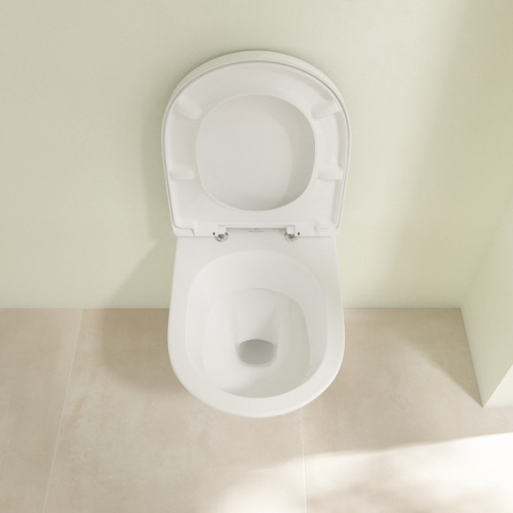 Унитаз Villeroy&Boch O.Novo 5688H101 подвесной с сиденьем Микролифт