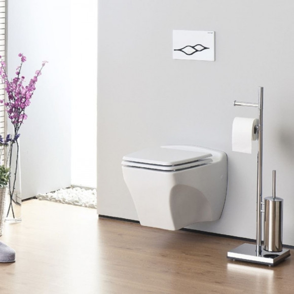 Унитаз Creavit Bull BL320-11CB00E-0000 подвесной Белый без сиденья Унитаз Creavit Bull BL320-11CB00E-0000 подвесной Белый без сиденья