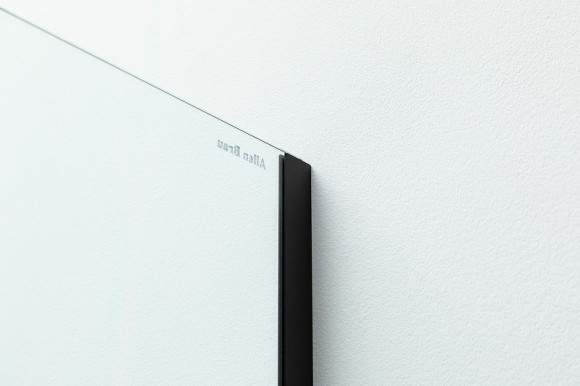 Душевая перегородка Allen Brau Infinity 1 100 3.21015.BBA профиль Черный браш стекло прозрачное