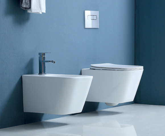 Унитаз Azario Boca AZ-1048 A подвесной Белый с сиденьем Микролифт Унитаз Azario Boca AZ-1048 A подвесной Белый с сиденьем Микролифт