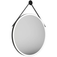 Зеркало Kerama Marazzi Cono 70 CO.mi.P.70\BLK с подсветкой Черное матовое с бесконтактным выключателем