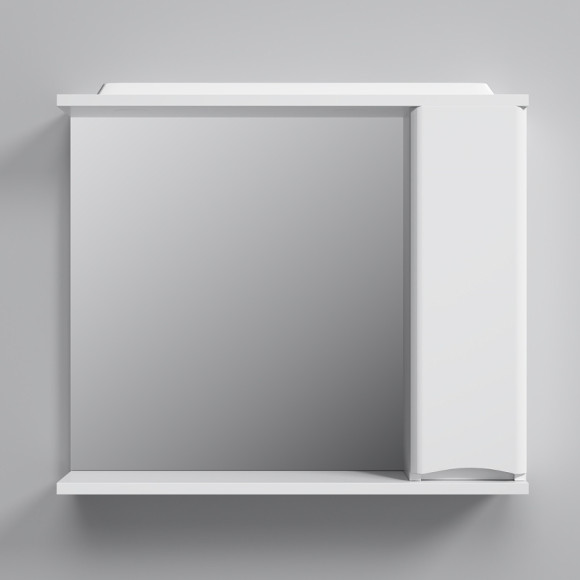 Зеркало со шкафом AM.PM Like 80 R M80MPR0801WG с подсветкой Белый Зеркало со шкафом AM.PM Like 80 R M80MPR0801WG с подсветкой Белый