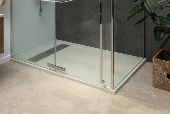 Душевая стенка Allen Brau Priority 100 3.31019.00 профиль Хром стекло прозрачное