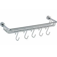 Полка корзина WasserKRAFT Donau K-9415 Хром Полка корзина WasserKRAFT Donau K-9415 Хром