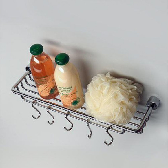 Полка корзина WasserKRAFT Donau K-9415 Хром Полка корзина WasserKRAFT Donau K-9415 Хром