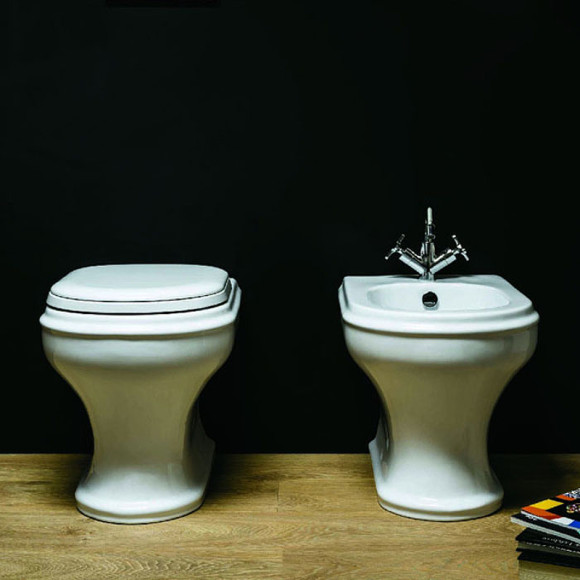 Унитаз Azzurra Charme CHVCTT000000BI приставной без сиденья Унитаз Azzurra Charme CHVCTT000000BI приставной без сиденья