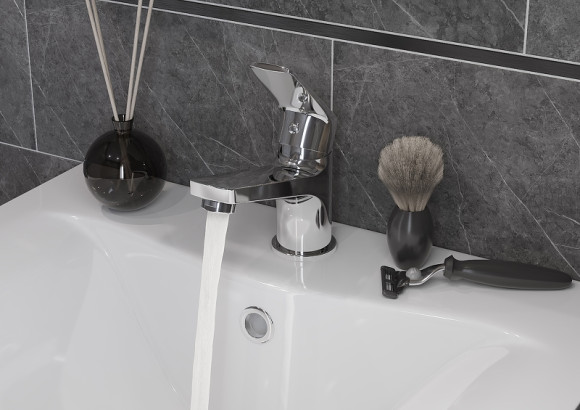 Смеситель для раковины Santek Кант WH5A02002C001 Хром