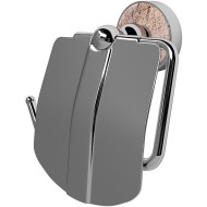 Держатель туалетной бумаги WasserKRAFT Nau K-7725 с крышкой Хром Держатель туалетной бумаги WasserKRAFT Nau K-7725 с крышкой Хром