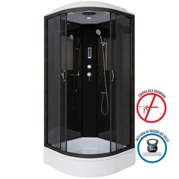 Душевая кабина Niagara Classic 90x90 NG-6501-14P без гидромассажа Душевая кабина Niagara Classic 90x90 NG-6501-14P без гидромассажа