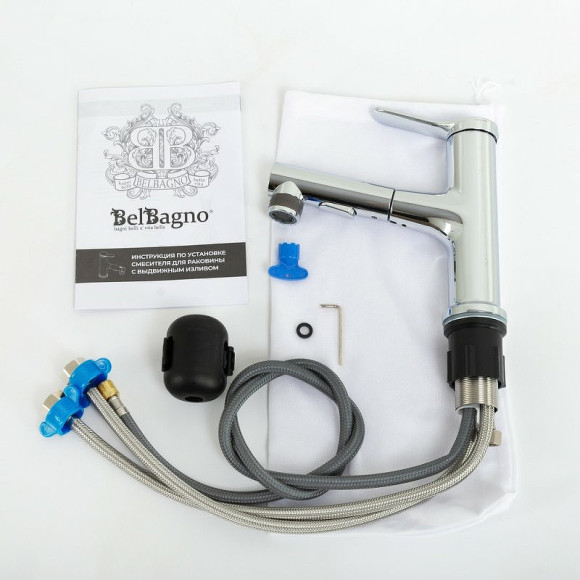 Смеситель для раковины BelBagno BB-LVMD-CRM-W0 Хром Смеситель для раковины BelBagno BB-LVMD-CRM-W0 Хром