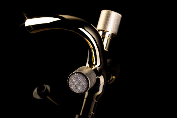 Смеситель для раковины Boheme Royal Cristal 291-Royal Золото