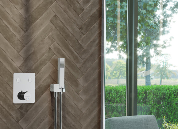 Смеситель для душа Excellent Krotos AREX.8045CR с термостатом Хром