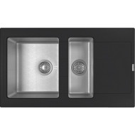 Кухонная мойка Florentina Комби-860К 21.410.D0860.302 Антрацит