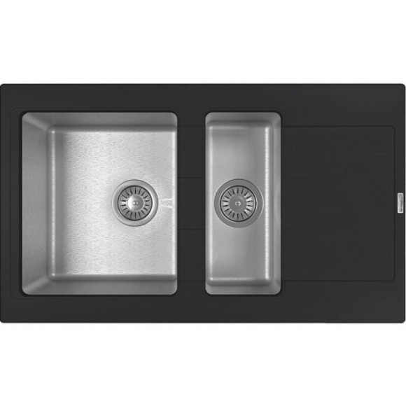 Кухонная мойка Florentina Комби-860К 21.410.D0860.302 Антрацит