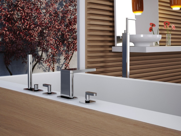 Смеситель для раковины Webert Living LV832101015 Хром