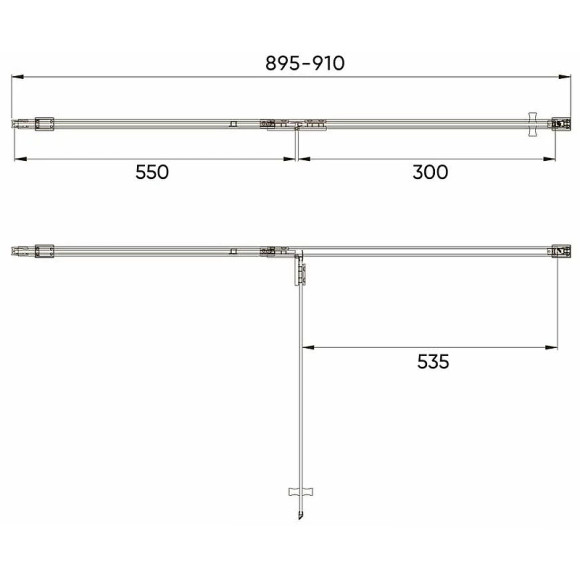 Душевая дверь Veconi Vianno VN-73 90 VN73-90-01-C4 профиль Хром стекло прозрачное Душевая дверь Veconi Vianno VN-73 90 VN73-90-01-C4 профиль Хром стекло прозрачное