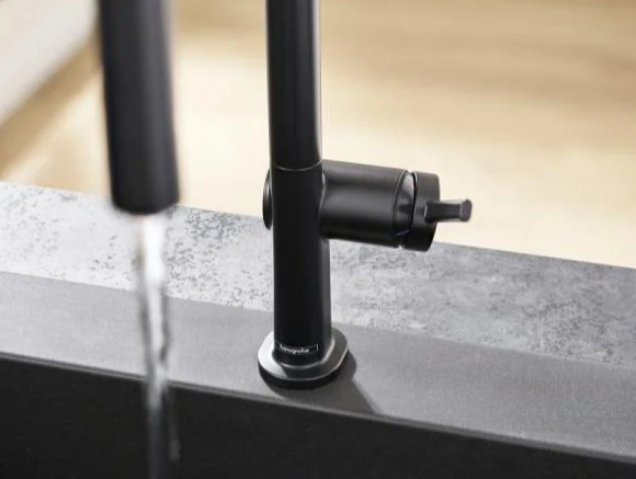 Смеситель для кухни Hansgrohe Talis M54 72804670 Черный матовый Смеситель для кухни Hansgrohe Talis M54 72804670 Черный матовый