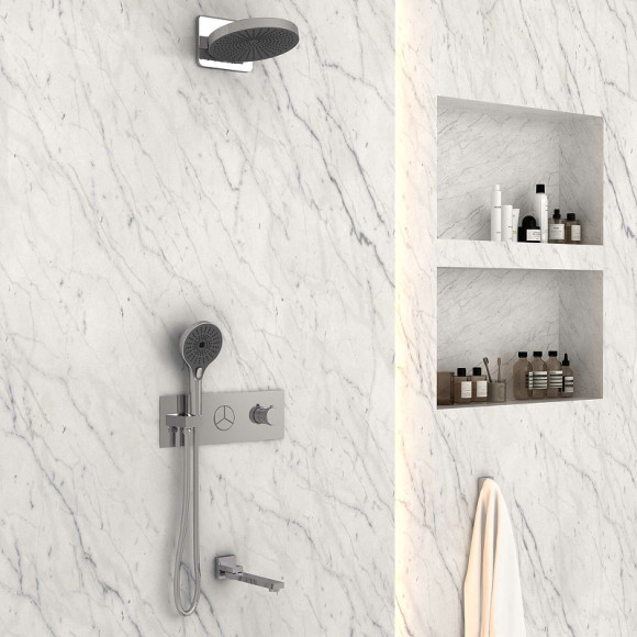 Душевая система Vincea Inspire VSFW-432TI1CH с термостатом Хром