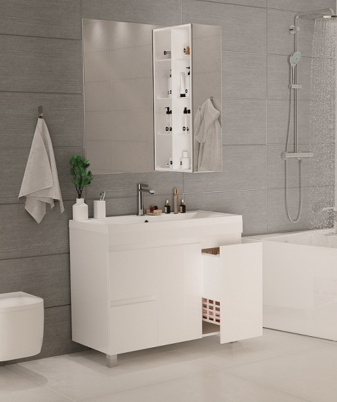 Подвесной шкаф 1MarKa Cube 25 У79533 Белый