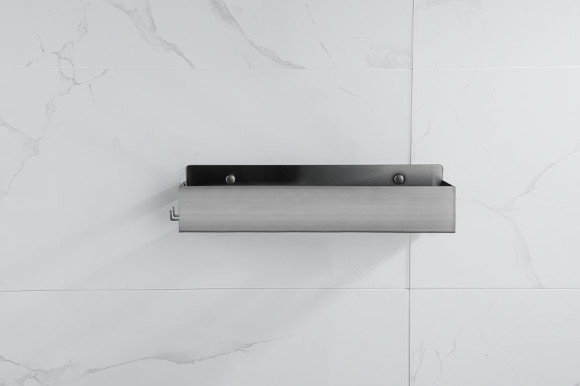 Металлическая полка Boheme Q 10965-GM Оружейная сталь