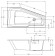 Акриловая ванна Riho Rething Space 170х90 L B114001005 (BR1600500000000) без гидромассажа