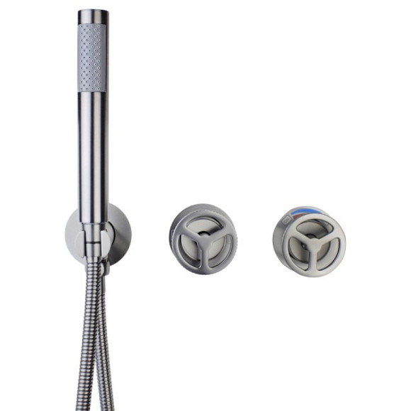 Душевая система Bronze de Luxe Liberty 5011GG-L Графит