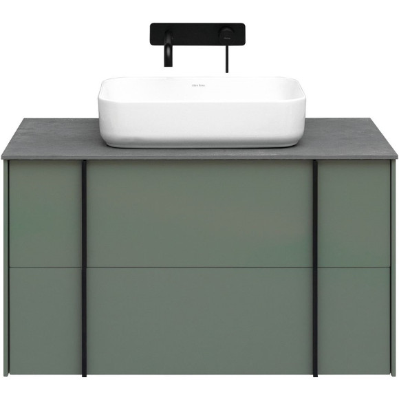 Тумба под раковину Allen Brau Reality 90 1.32006.CGM подвесная Олива матовая Тумба под раковину Allen Brau Reality 90 1.32006.CGM подвесная Олива матовая