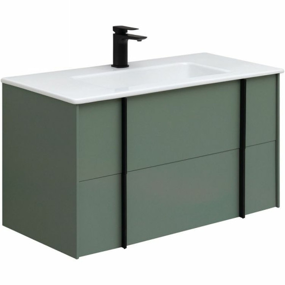 Тумба под раковину Allen Brau Reality 90 1.32006.CGM подвесная Олива матовая Тумба под раковину Allen Brau Reality 90 1.32006.CGM подвесная Олива матовая