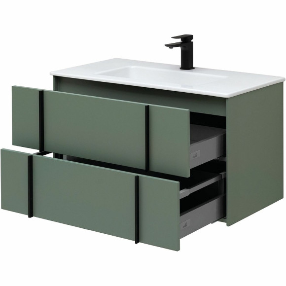 Тумба под раковину Allen Brau Reality 90 1.32006.CGM подвесная Олива матовая Тумба под раковину Allen Brau Reality 90 1.32006.CGM подвесная Олива матовая