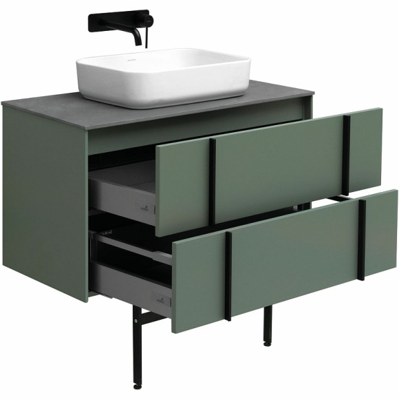 Тумба под раковину Allen Brau Reality 90 1.32006.CGM подвесная Олива матовая Тумба под раковину Allen Brau Reality 90 1.32006.CGM подвесная Олива матовая