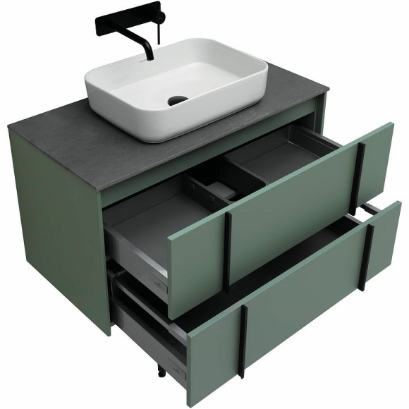 Тумба под раковину Allen Brau Reality 90 1.32006.CGM подвесная Олива матовая Тумба под раковину Allen Brau Reality 90 1.32006.CGM подвесная Олива матовая