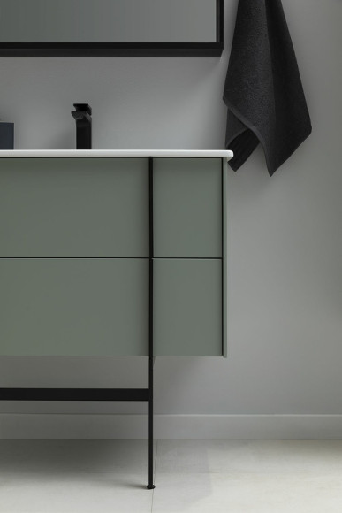 Тумба под раковину Allen Brau Reality 90 1.32006.CGM подвесная Олива матовая Тумба под раковину Allen Brau Reality 90 1.32006.CGM подвесная Олива матовая