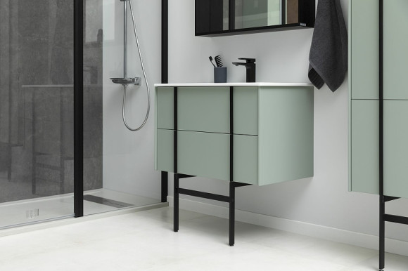 Тумба под раковину Allen Brau Reality 90 1.32006.CGM подвесная Олива матовая Тумба под раковину Allen Brau Reality 90 1.32006.CGM подвесная Олива матовая