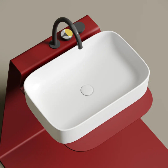 Раковина-чаша Ceramicanova Element 61 CN6053MW Белая матовая Раковина-чаша Ceramicanova Element 61 CN6053MW Белая матовая