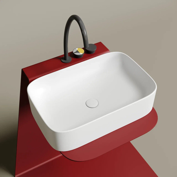 Раковина-чаша Ceramicanova Element 61 CN6053MW Белая матовая Раковина-чаша Ceramicanova Element 61 CN6053MW Белая матовая