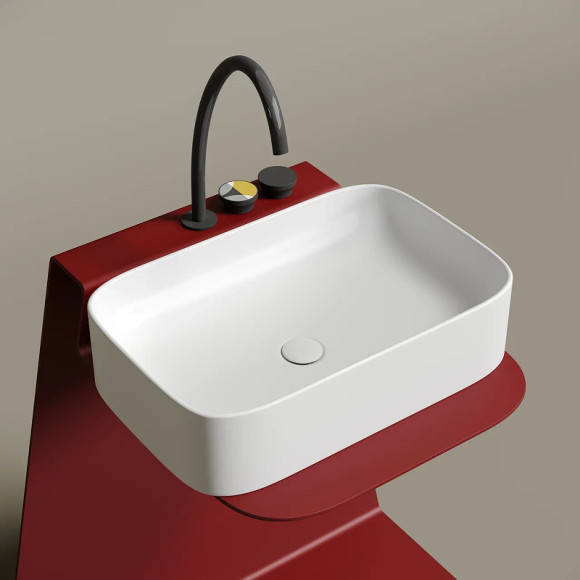 Раковина-чаша Ceramicanova Element 61 CN6053MW Белая матовая Раковина-чаша Ceramicanova Element 61 CN6053MW Белая матовая