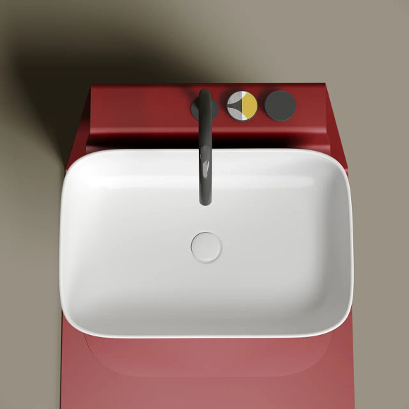 Раковина-чаша Ceramicanova Element 61 CN6053MW Белая матовая Раковина-чаша Ceramicanova Element 61 CN6053MW Белая матовая