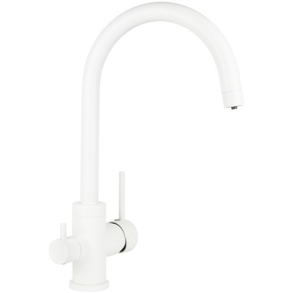 Смеситель для кухни Kaiser Merkur 26744-4 Белый матовый Смеситель для кухни Kaiser Merkur 26744-4 Белый матовый