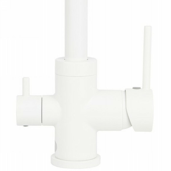 Смеситель для кухни Kaiser Merkur 26744-4 Белый матовый Смеситель для кухни Kaiser Merkur 26744-4 Белый матовый