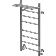 Электрический полотенцесушитель Ника Way-2 80/40 U с полкой Хром